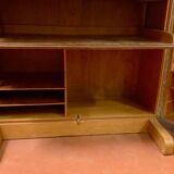 Bureau malle en chêne