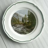 Desvres Forest Plate.