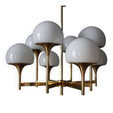 Vintage designer pendant light Gaetano Sciolari 1970