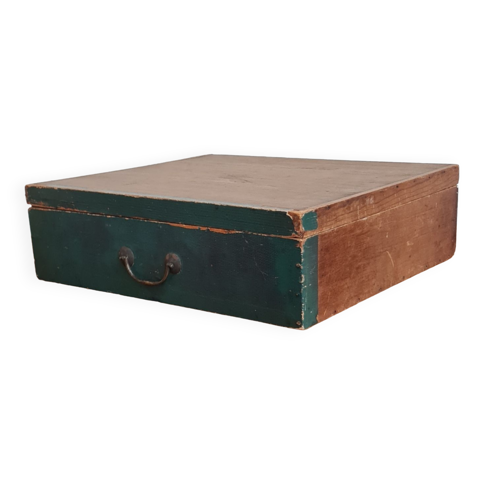 Wooden storage box
