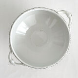 Soupière en terre de fer « Mimosas » Saint Amand et Hamage