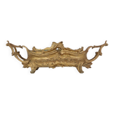Rococo-style gold-colored jardinière/flower planter, early 20th century.