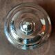 Vintage stainless steel sugar bowl