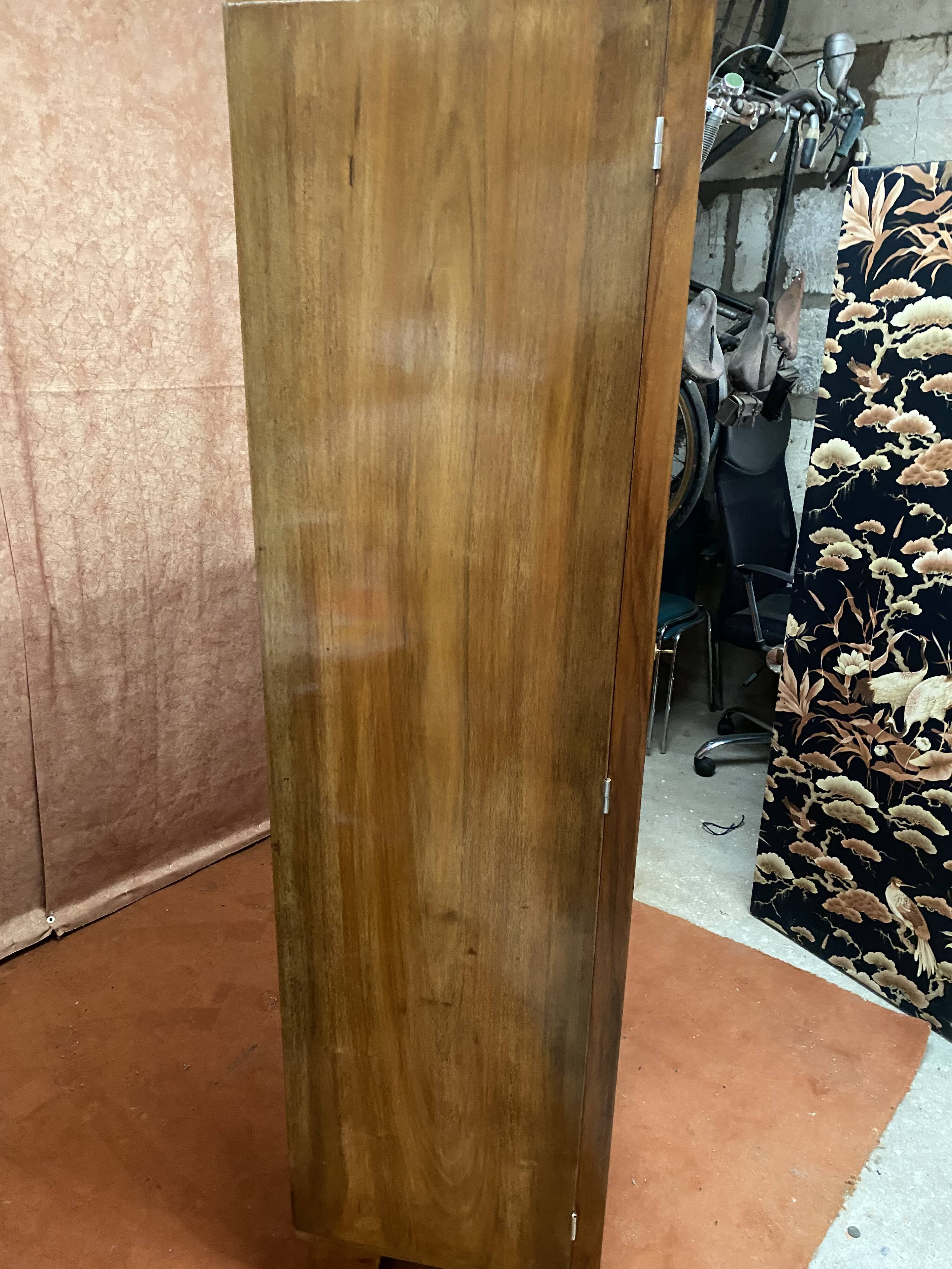 Vintage asymmetrical wardrobe