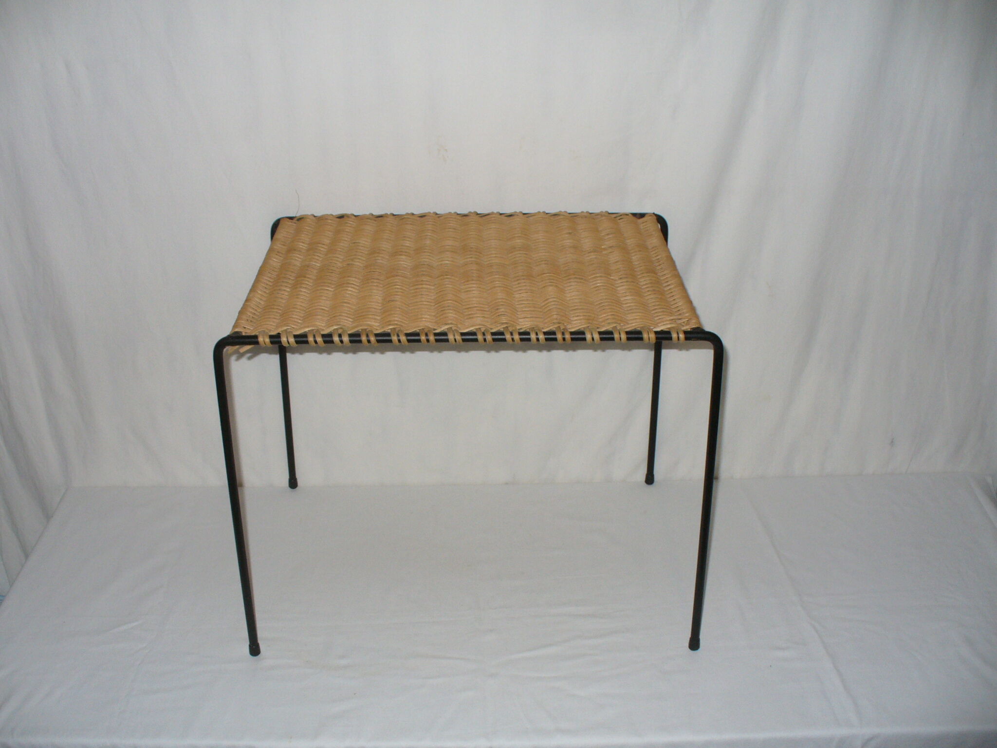 1950s iron coffee table
