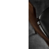 Vintage Mid-Century Scandinavian Modern Dining Chairs in Beech and Rosewood, 1960s, Set of 4