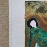 Original lithograph signed and numbered Linda Le Kinff 1970s