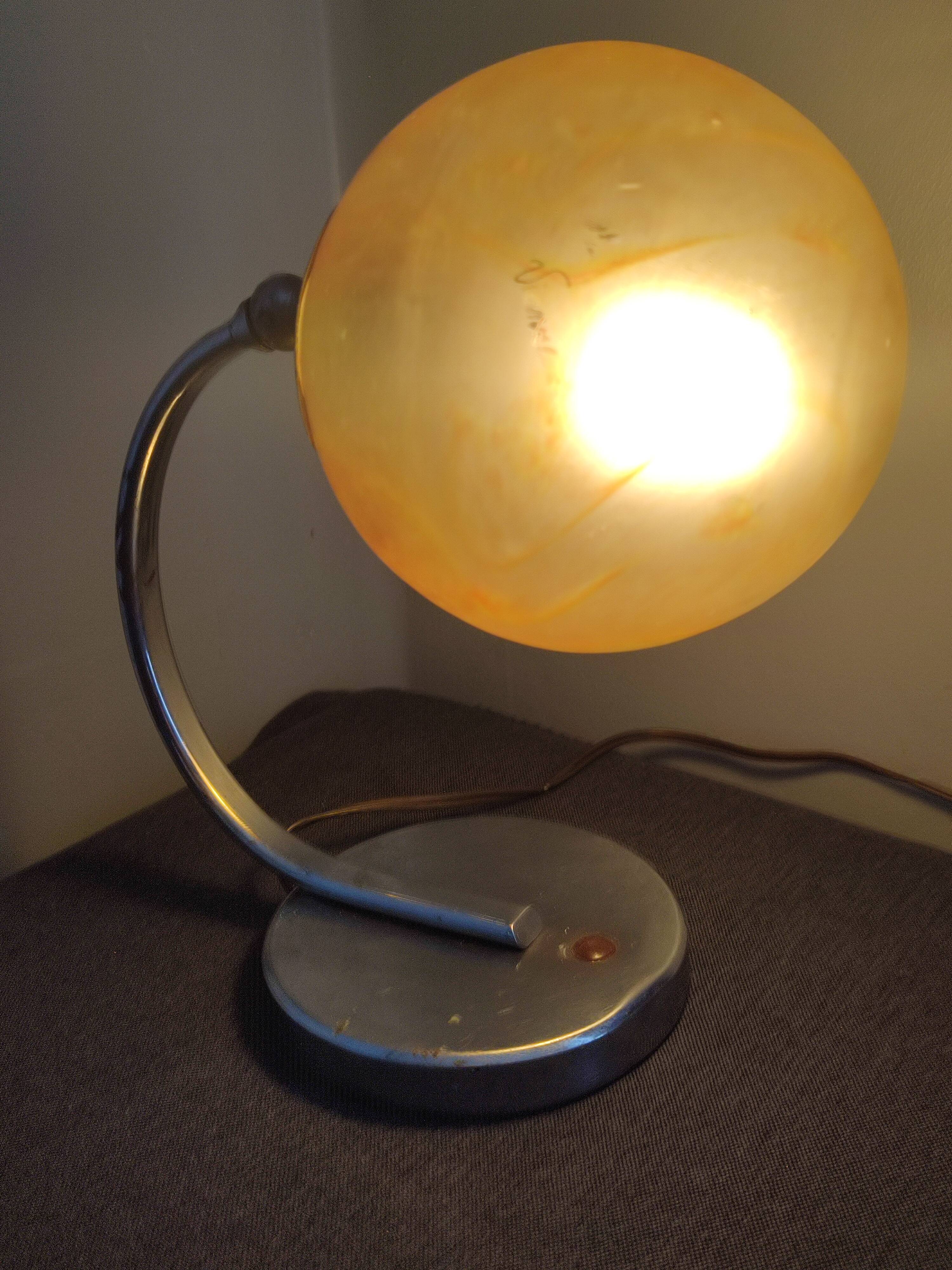 Antique Bauhaus style desk lamp