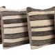 Set of 4 vintage kilim cushion covers 57x59 cm