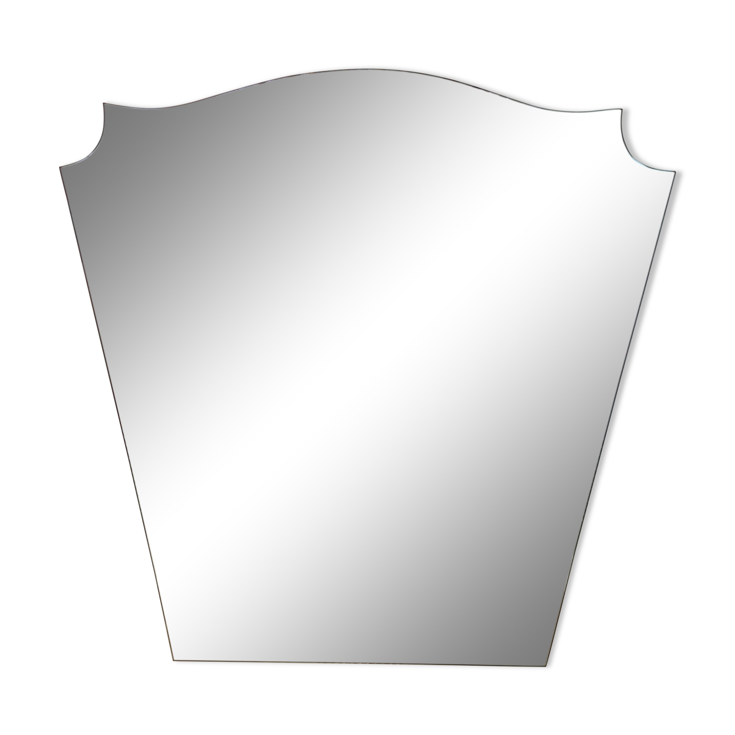 Beveled fireplace mirror - 120x82cm