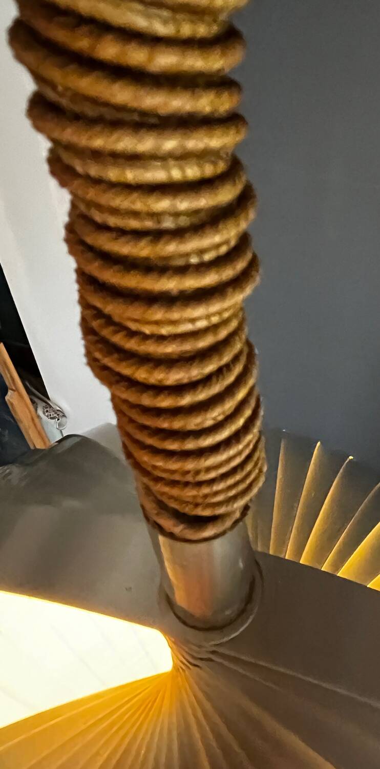 Suspension by designer Henri Mathieu from the 1960s.