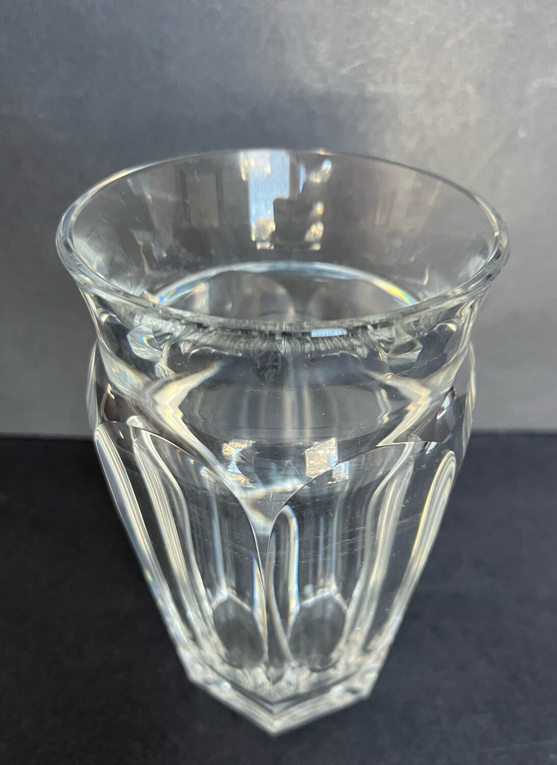 Baccarat crystal vase