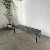 1950s slate coffee table