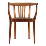 Antique oak Art Nouveau armchair