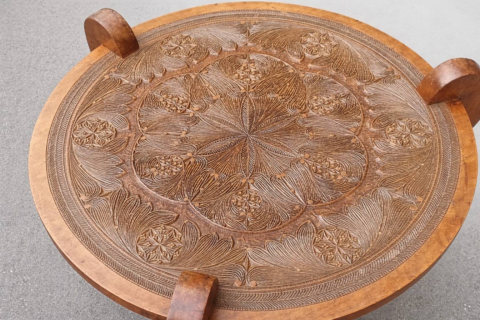 1940s Art Deco side table