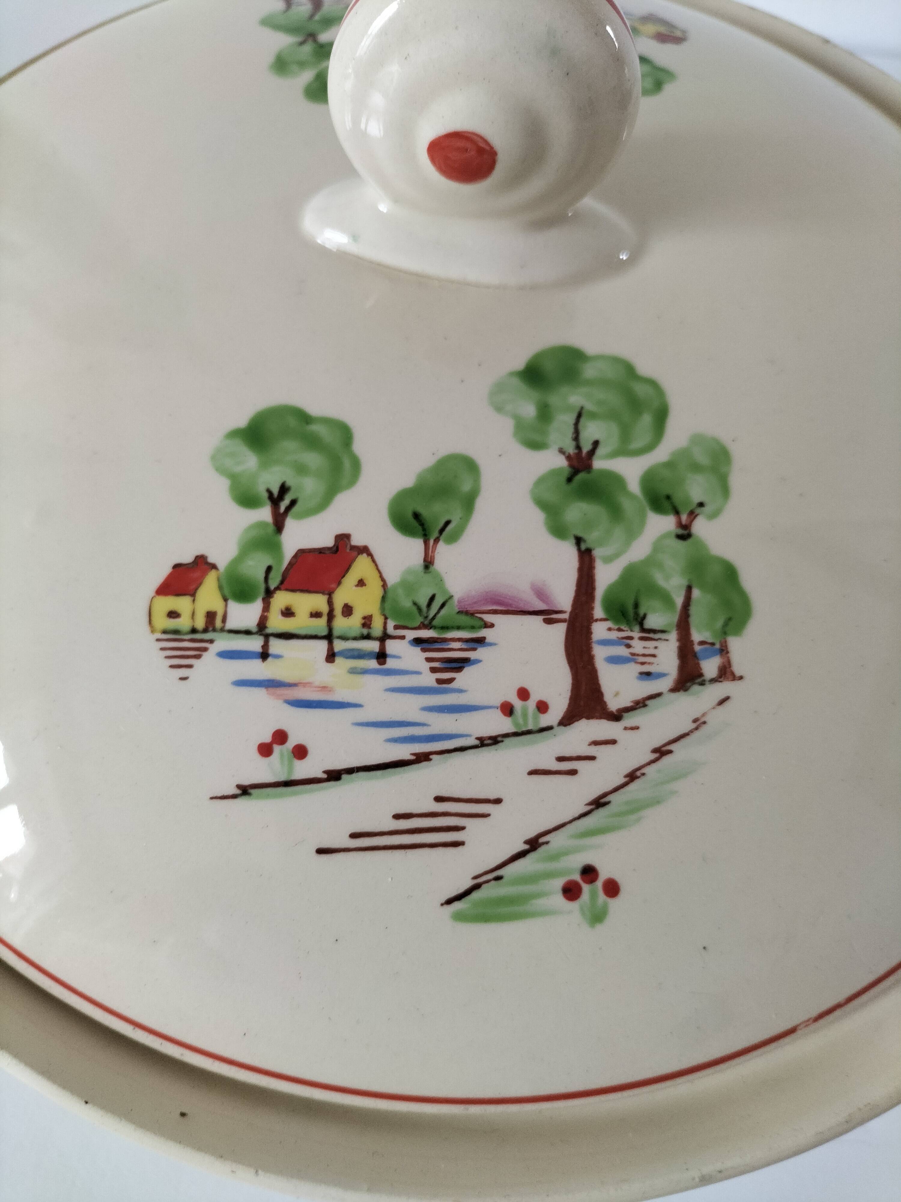 Old vegetable dish Moulin des Loups Orchies decoration My Countryside