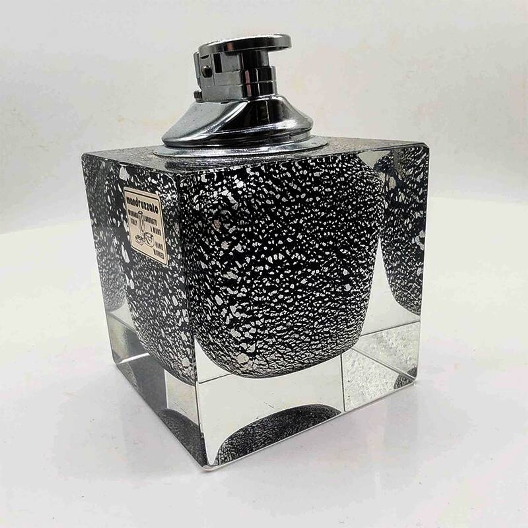 1970 rare Murano glass lighter by Mandruzzato