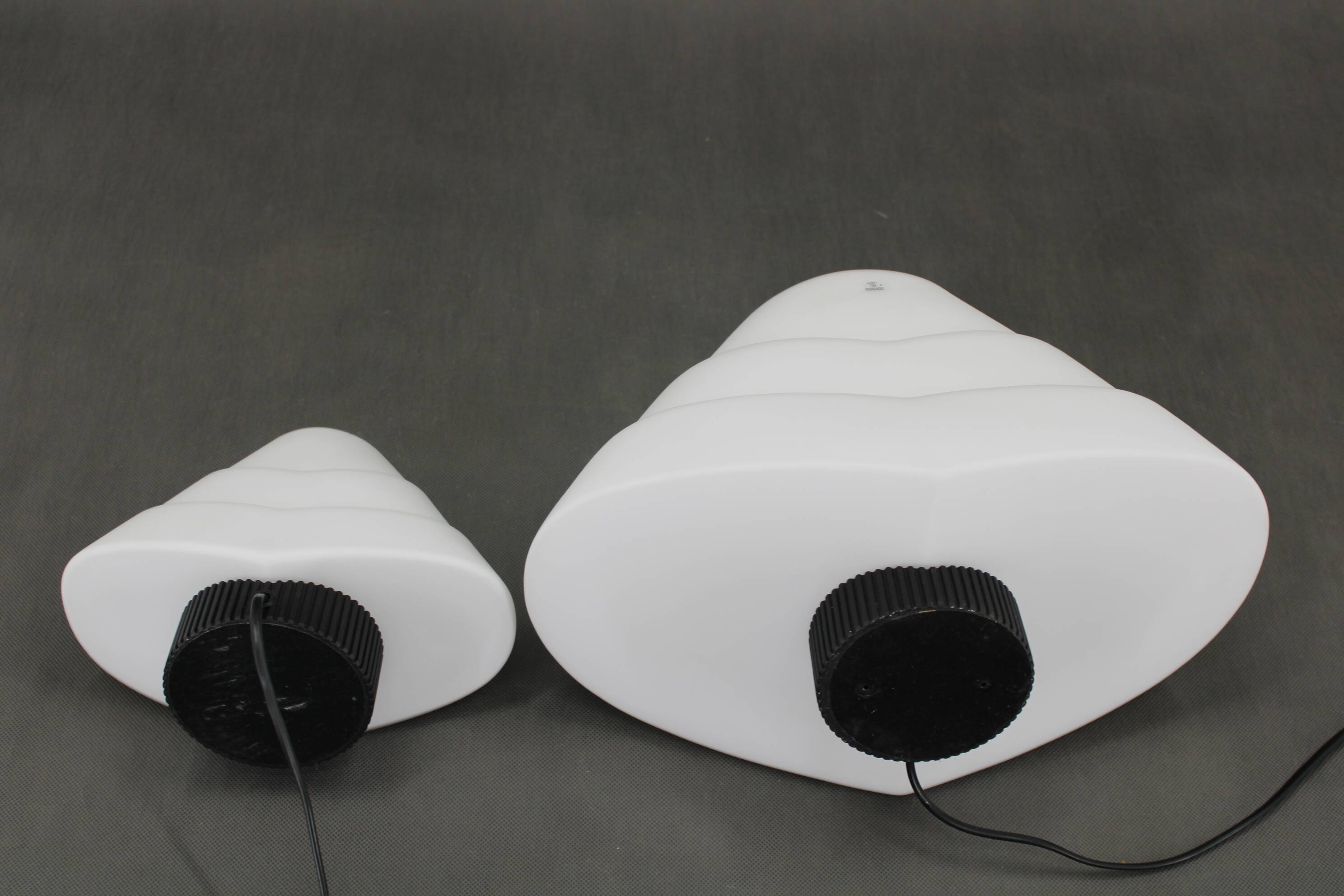 1980s Pair of Murano Table Lamps , Italy