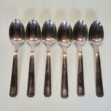 6 Silver Plated Table Spoons 20.5 cm