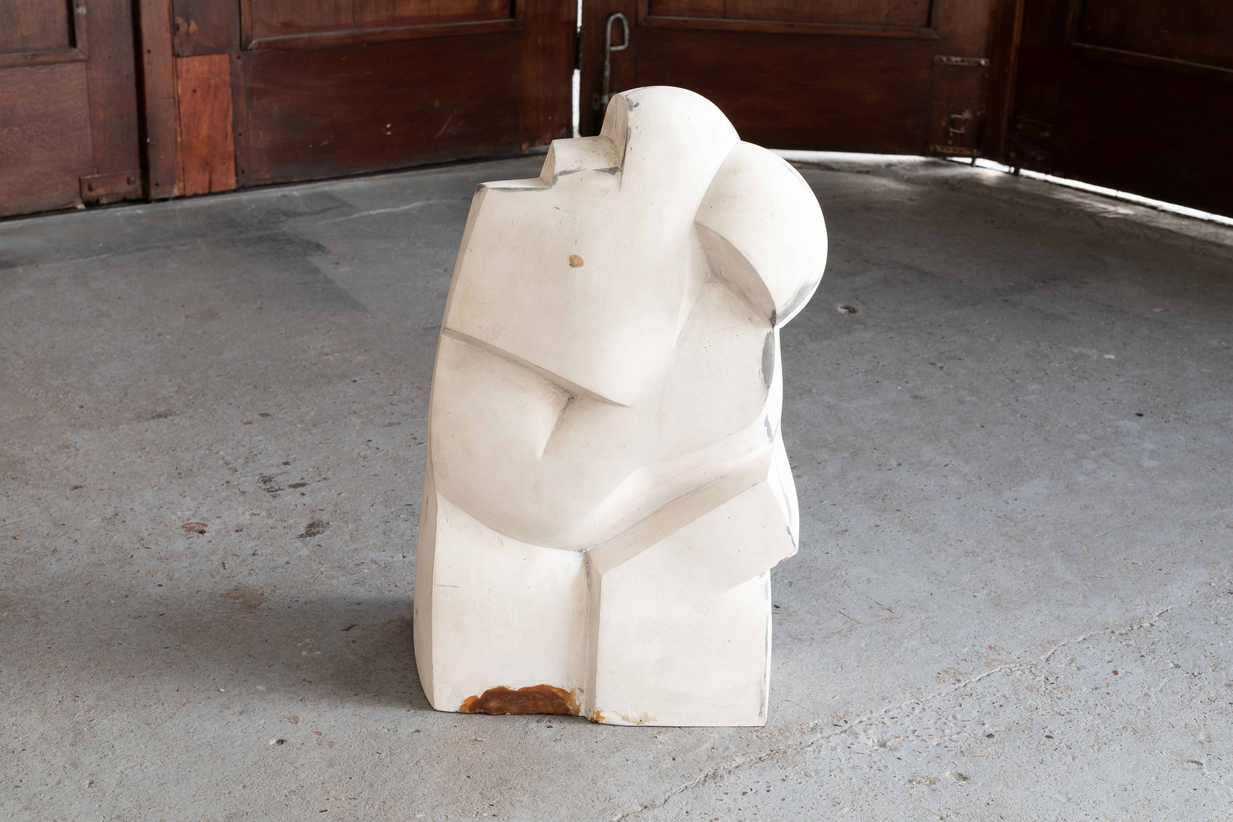 Sculpture 'Then and now' by Pol Spilliaert, Belgium, 2001-2003