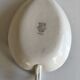 Ravier feuille en faience de Longchamp 50s losanges mid century