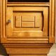 1930 bedside table in oak & black marble