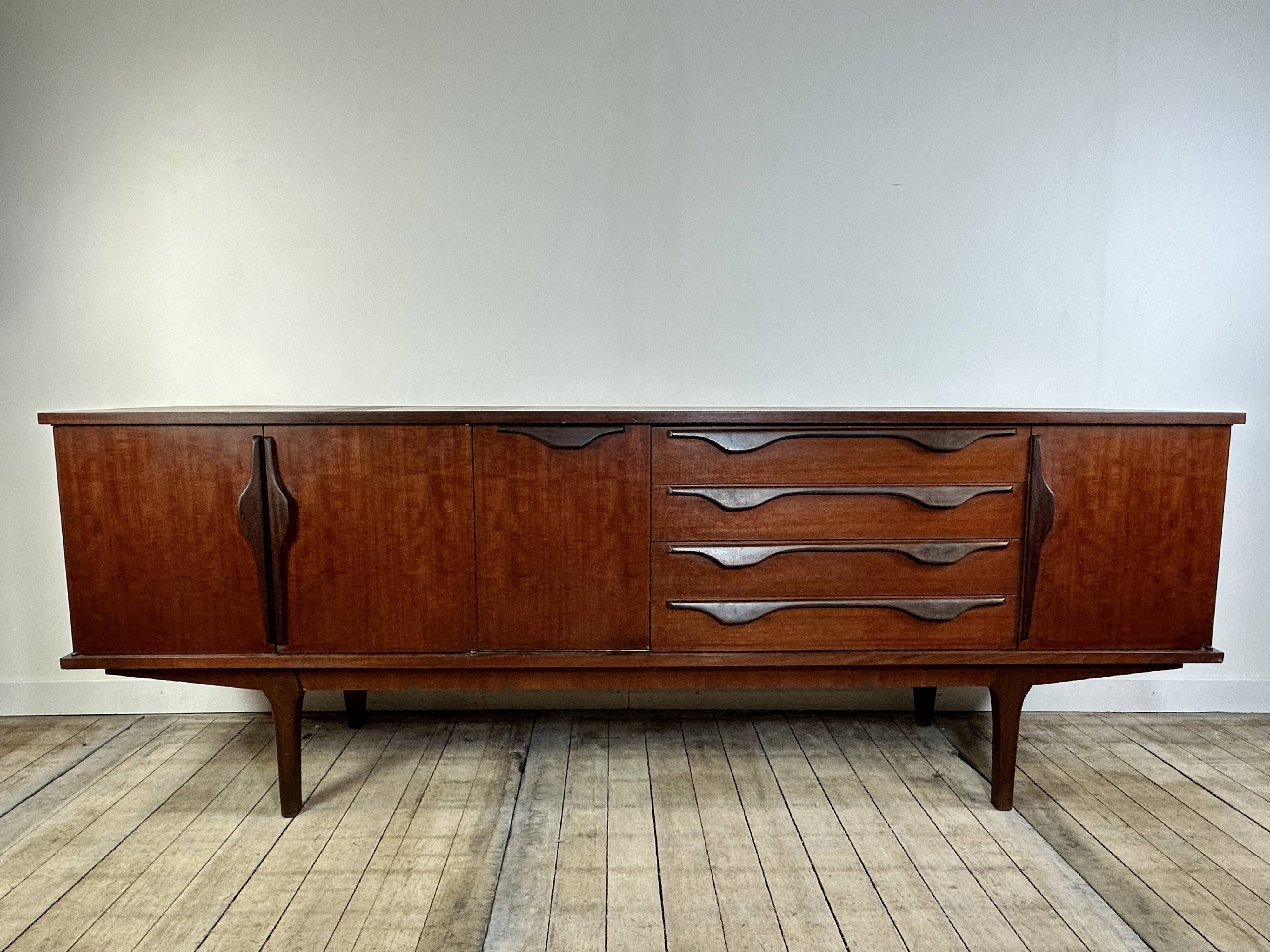 Vintage teak sideboard by Jentique furniture 1960