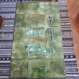 Rectangular ceramic coffee table Vallauris