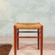 Vintage Teak Stool Chair Soborg Niels Möller Danish Mid Century