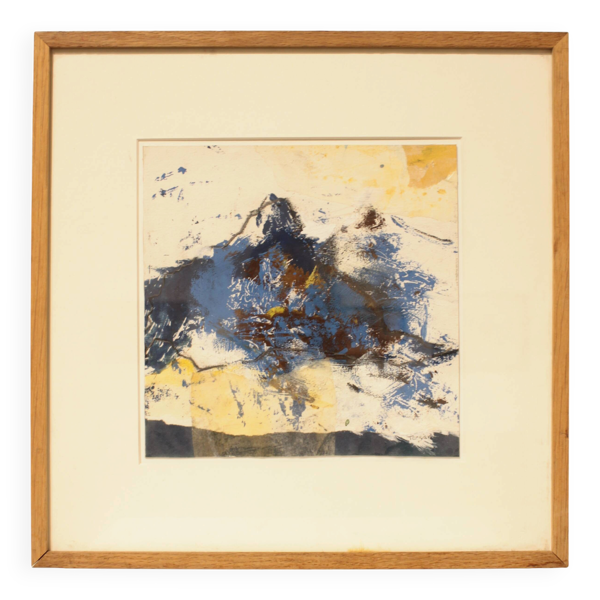 Tableau paysage signé Terzian