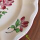 4 assiettes plates "Réverbère fin" KG Lunéville