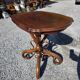 Thonet No. 1 curved wooden side table from the 19th century.