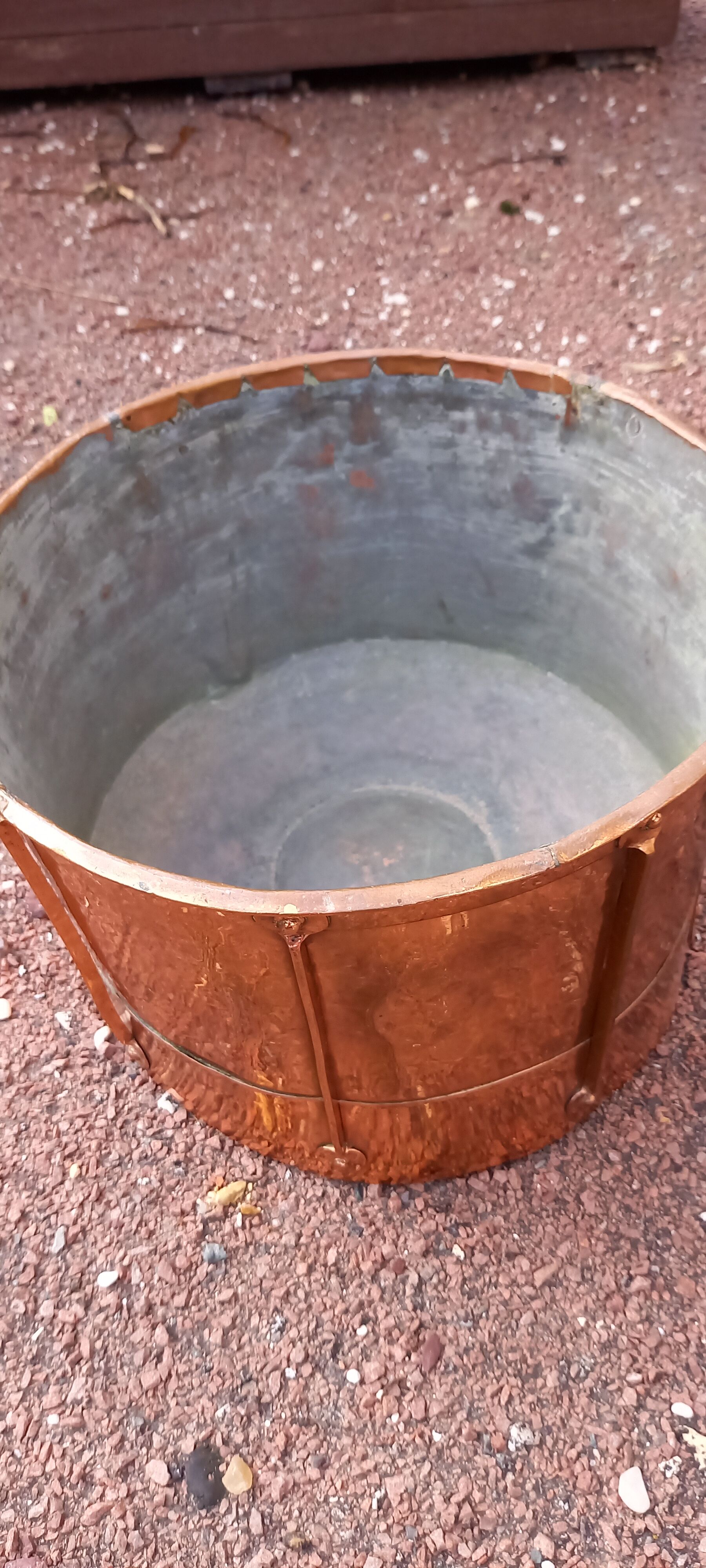 Copper pot cover