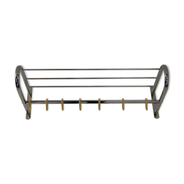 Bauhaus deco wall coat hanger, 1920s