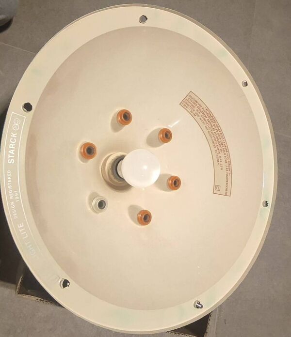 PHILIPPE STARCK LITE LIGHT SUSPENSION FLOS ITALIAN 1991 COMPLET