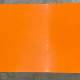 Small children's table in formica orange