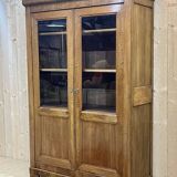 19th century walnut Restoration bookcase