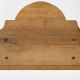 Mail holder, handmade documents carved wood old