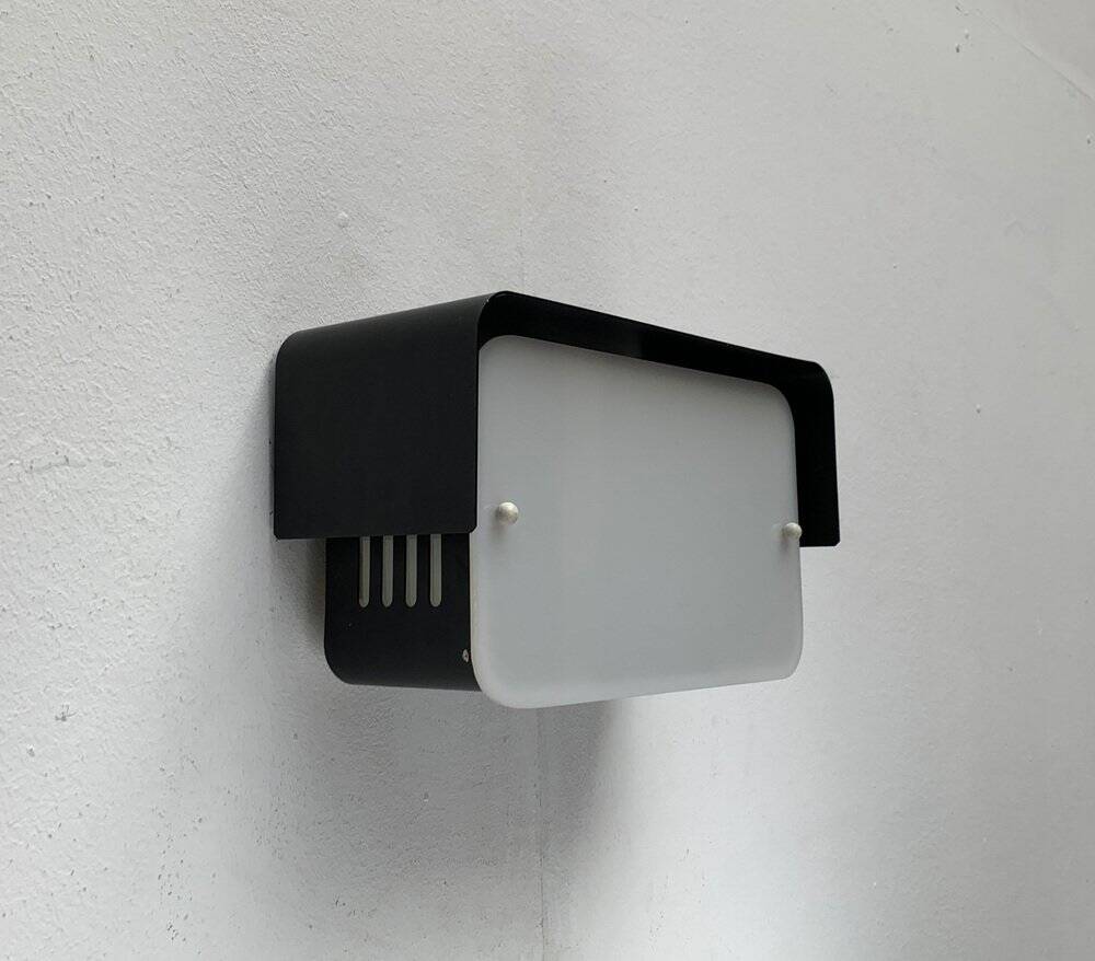 Minimalist wall lamp mid-century space, 1960s