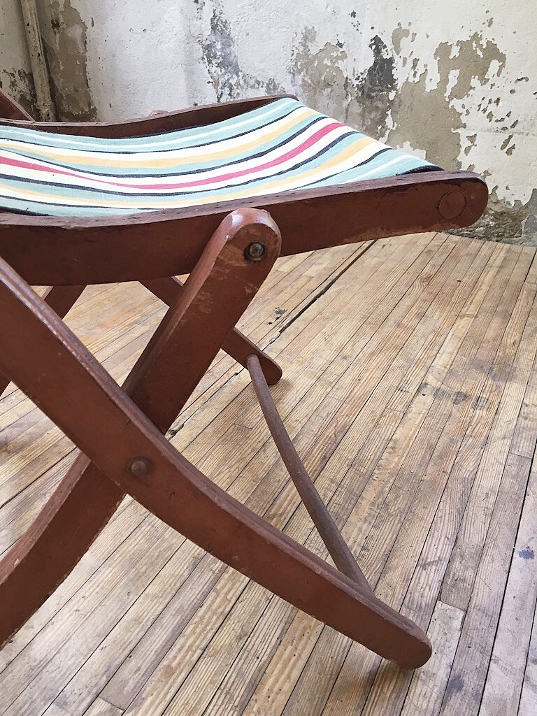 Folding garden chair
