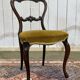 Set of 6 19th century English chairs in walnut