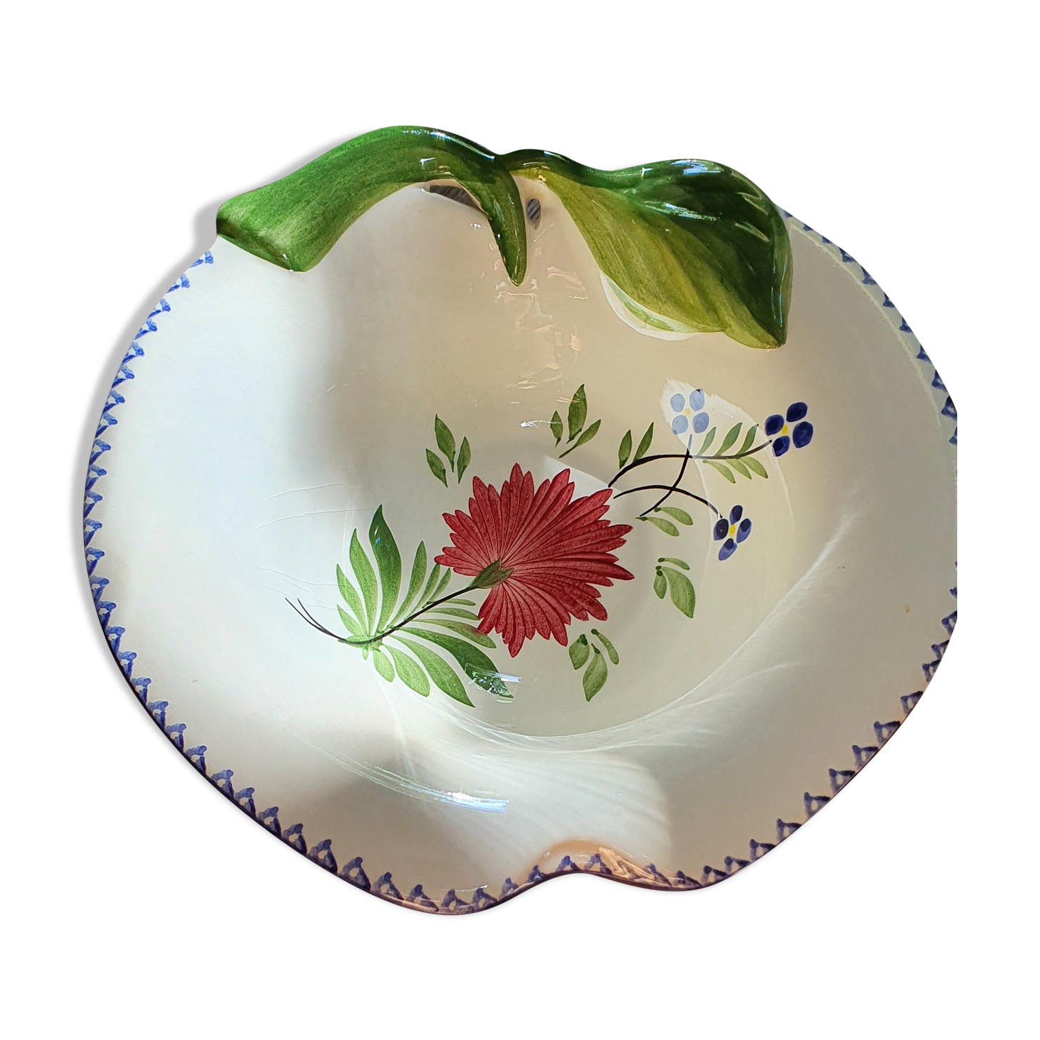 Ceramic decoration plate Pomme Charolles