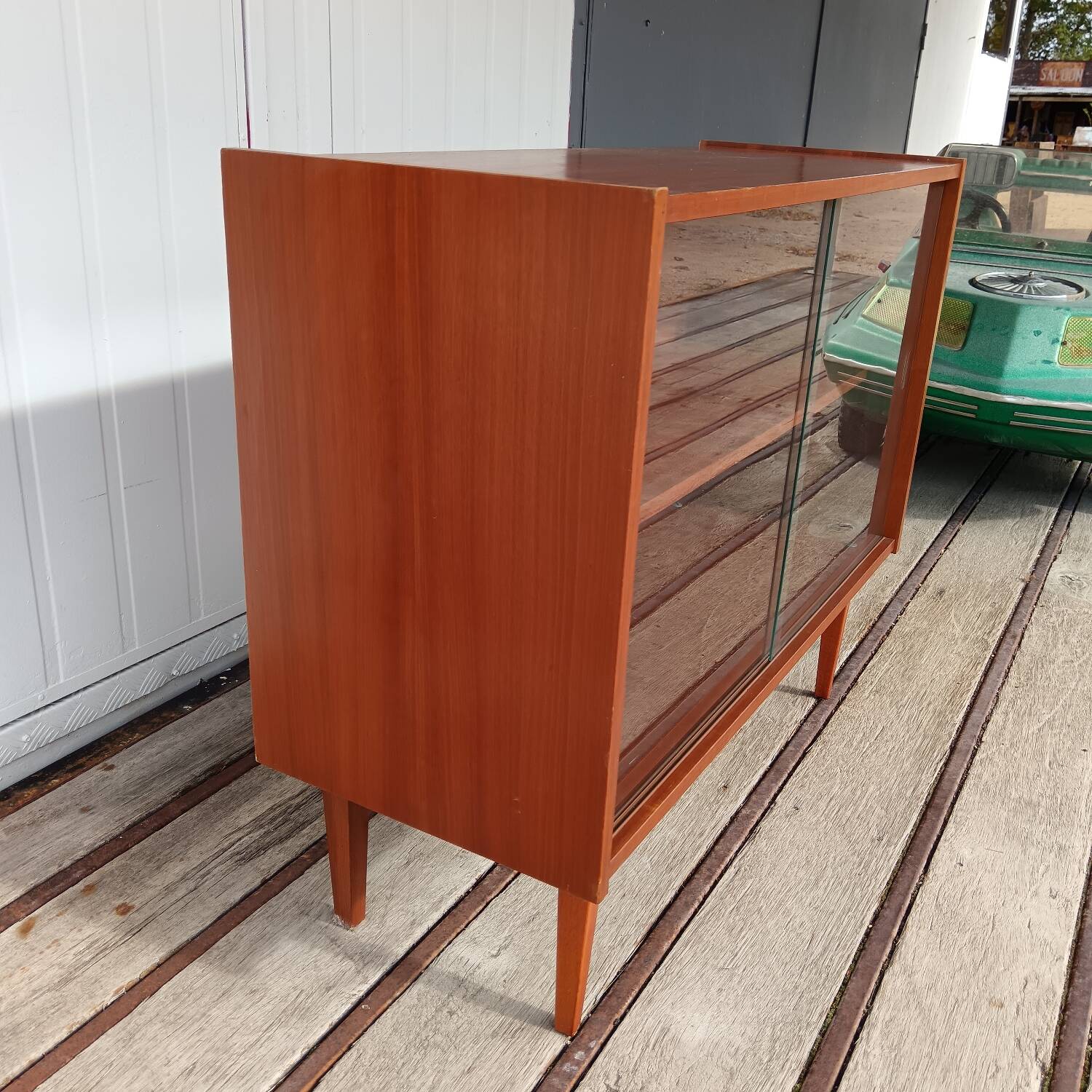 Scandinavian-style display cabinet