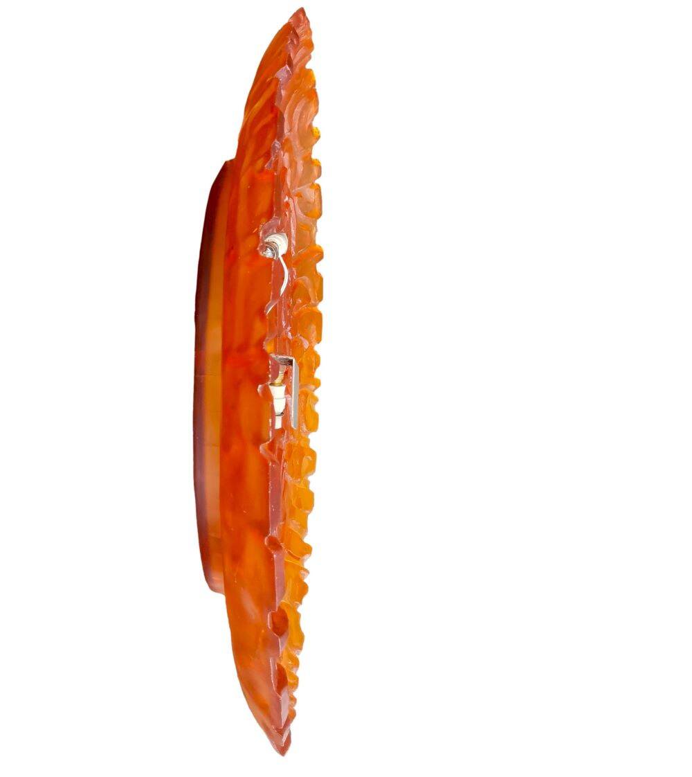 Miroir mural rétroéclairé pour salon par Hillebrand