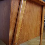 Bureau danois pieds compas