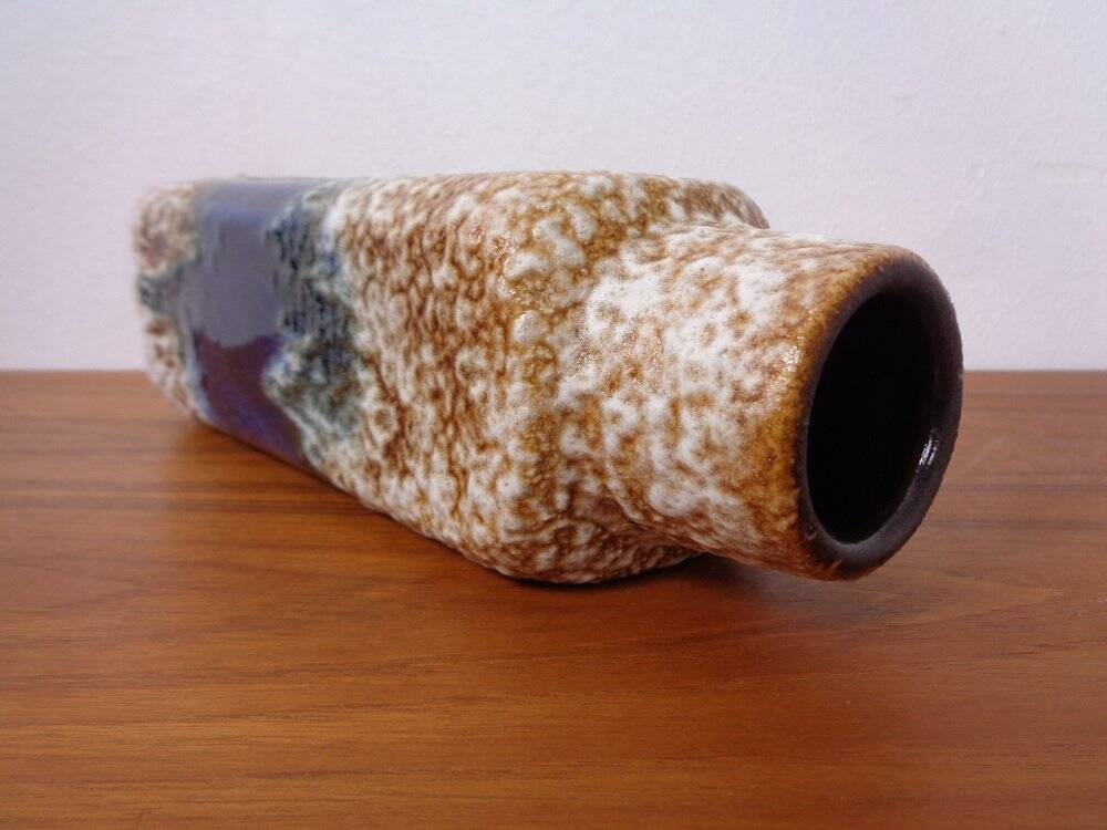 Model 1438-30 Lava Ceramic Vase from Übelacker Keramik, Germany, 1970s