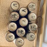 Vintage stoneware orangeade set by Michel Woop