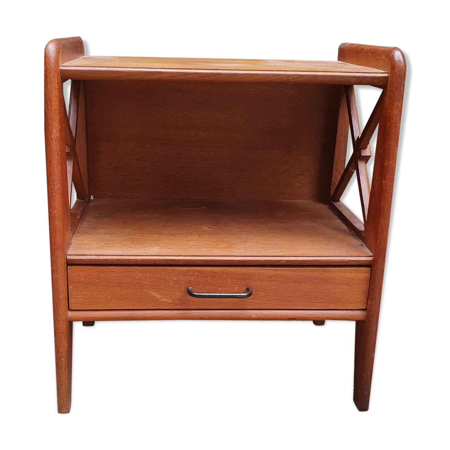 Beautiful vintage oak bedside