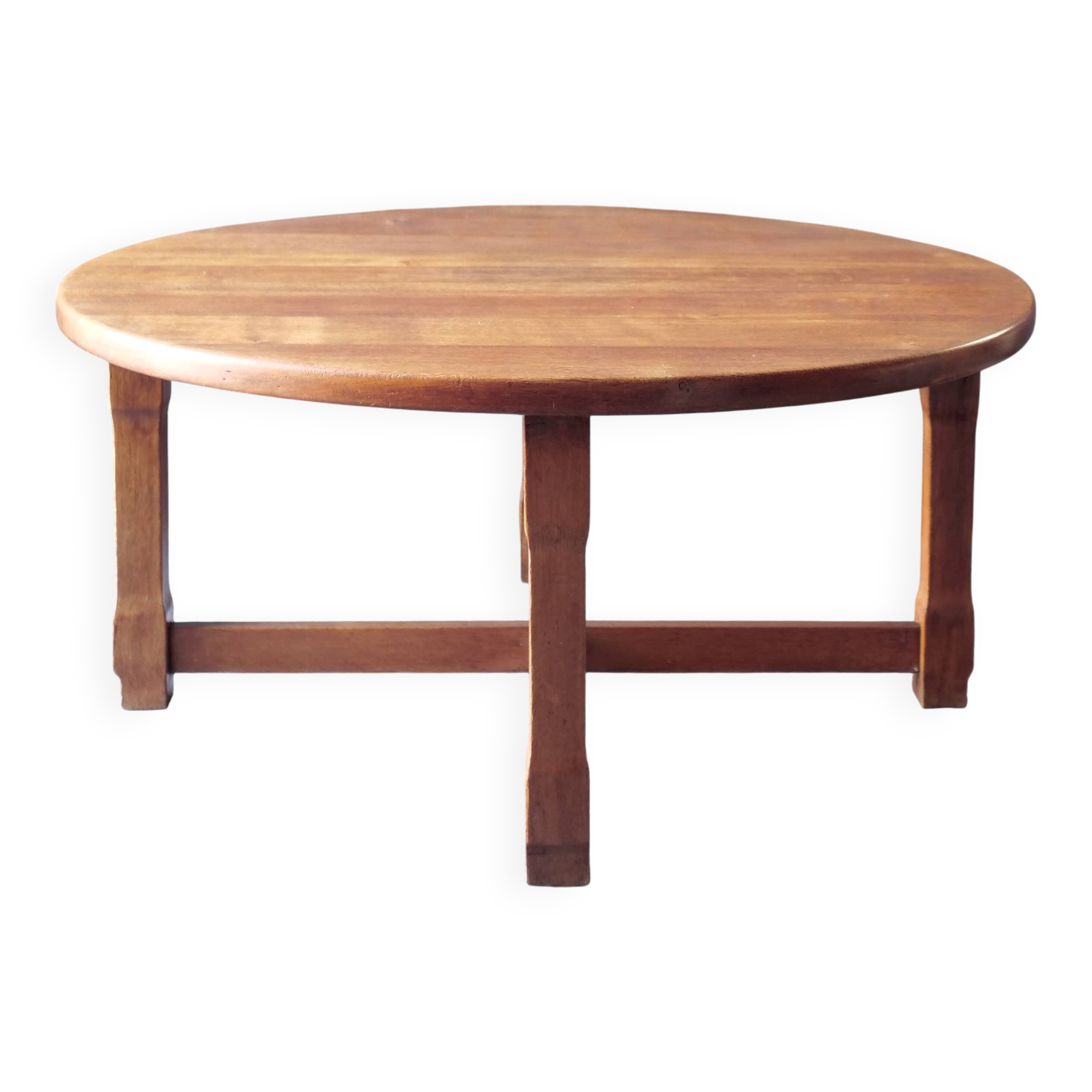table basse en chêne massif