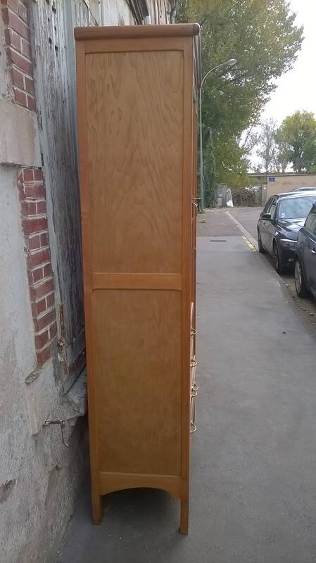Parisian glass-fronted hotel chest of drawers, 1930s